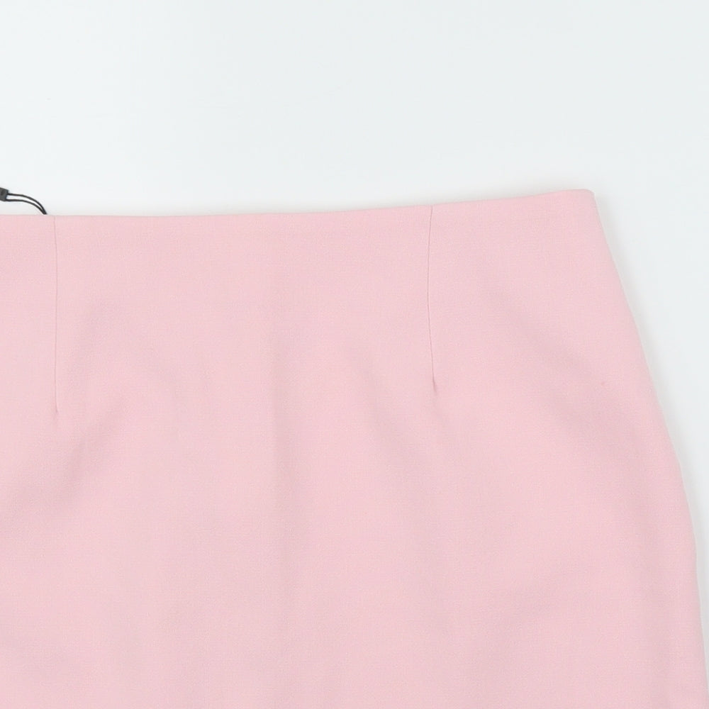 NastyGal Womens Pink   A-Line Skirt Size 10