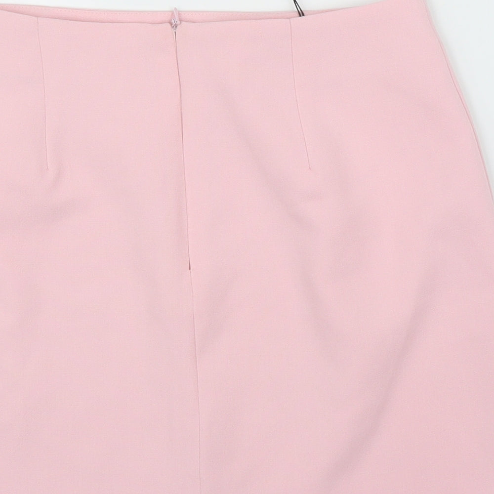 NastyGal Womens Pink   A-Line Skirt Size 10