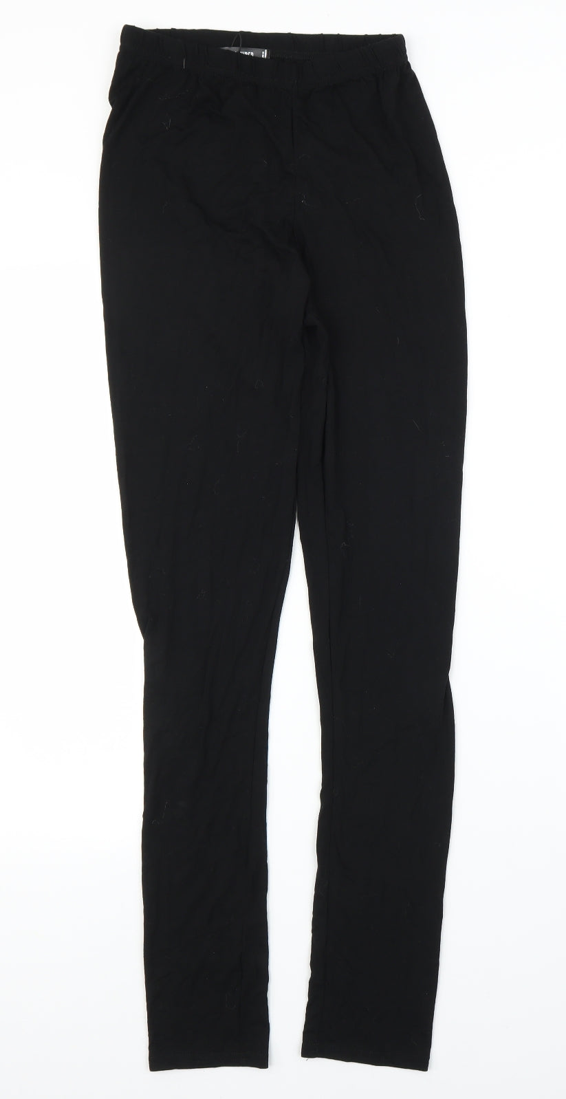 Missguided Womens Black   Capri Leggings Size 8 L30 in