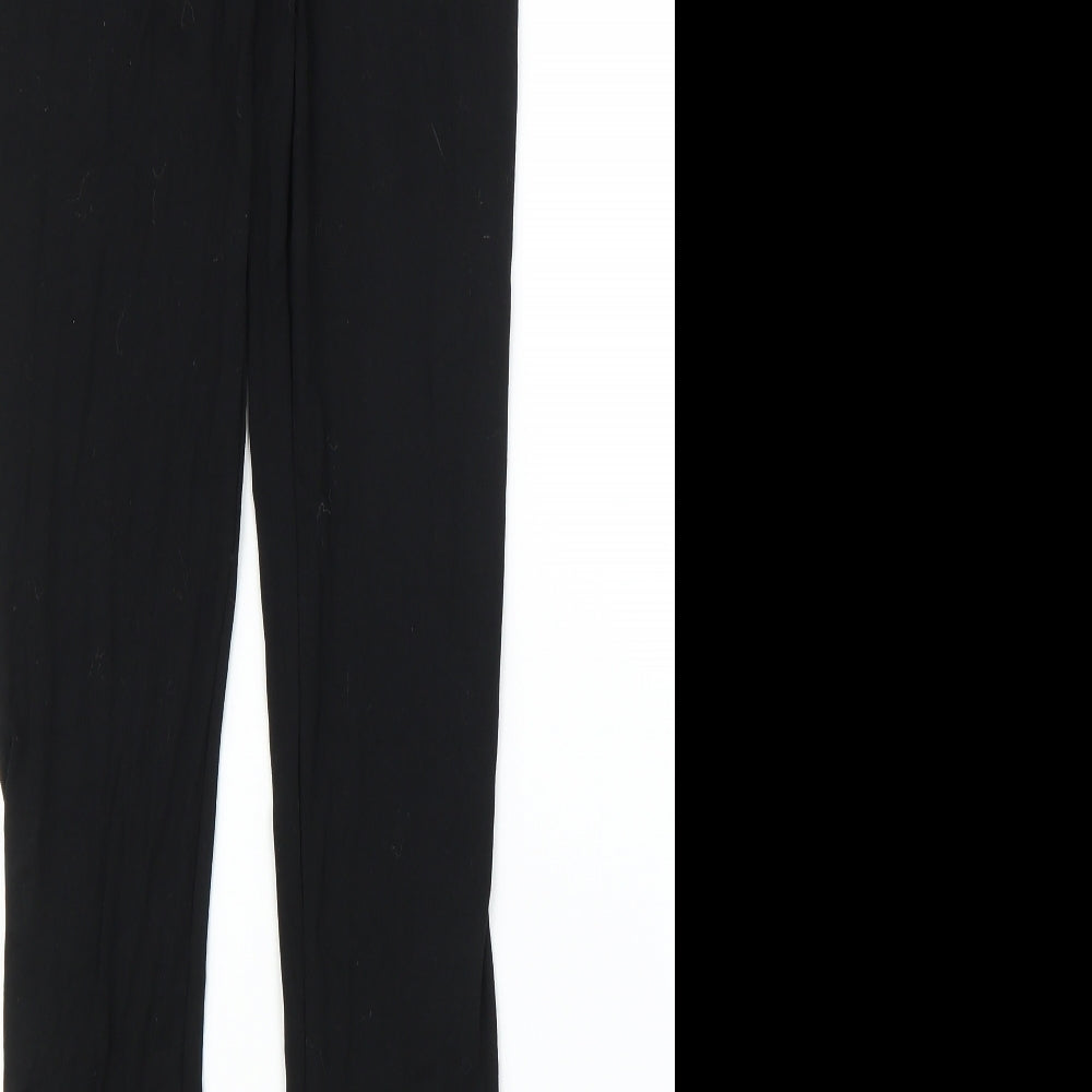 Missguided Womens Black   Capri Leggings Size 8 L30 in