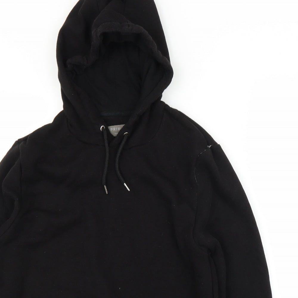 Primark Mens Black   Pullover Hoodie Size M