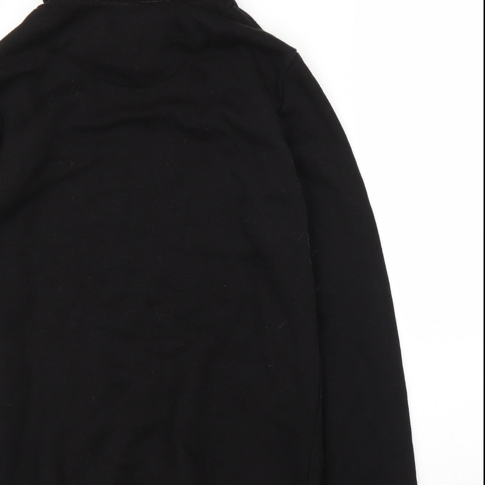 Primark Mens Black   Pullover Hoodie Size M
