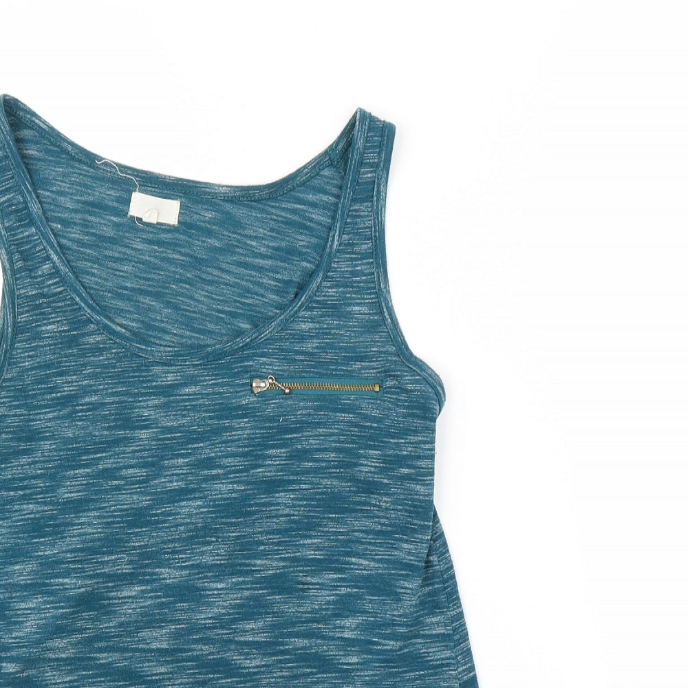New Look Womens Blue   Basic Tank Size 12