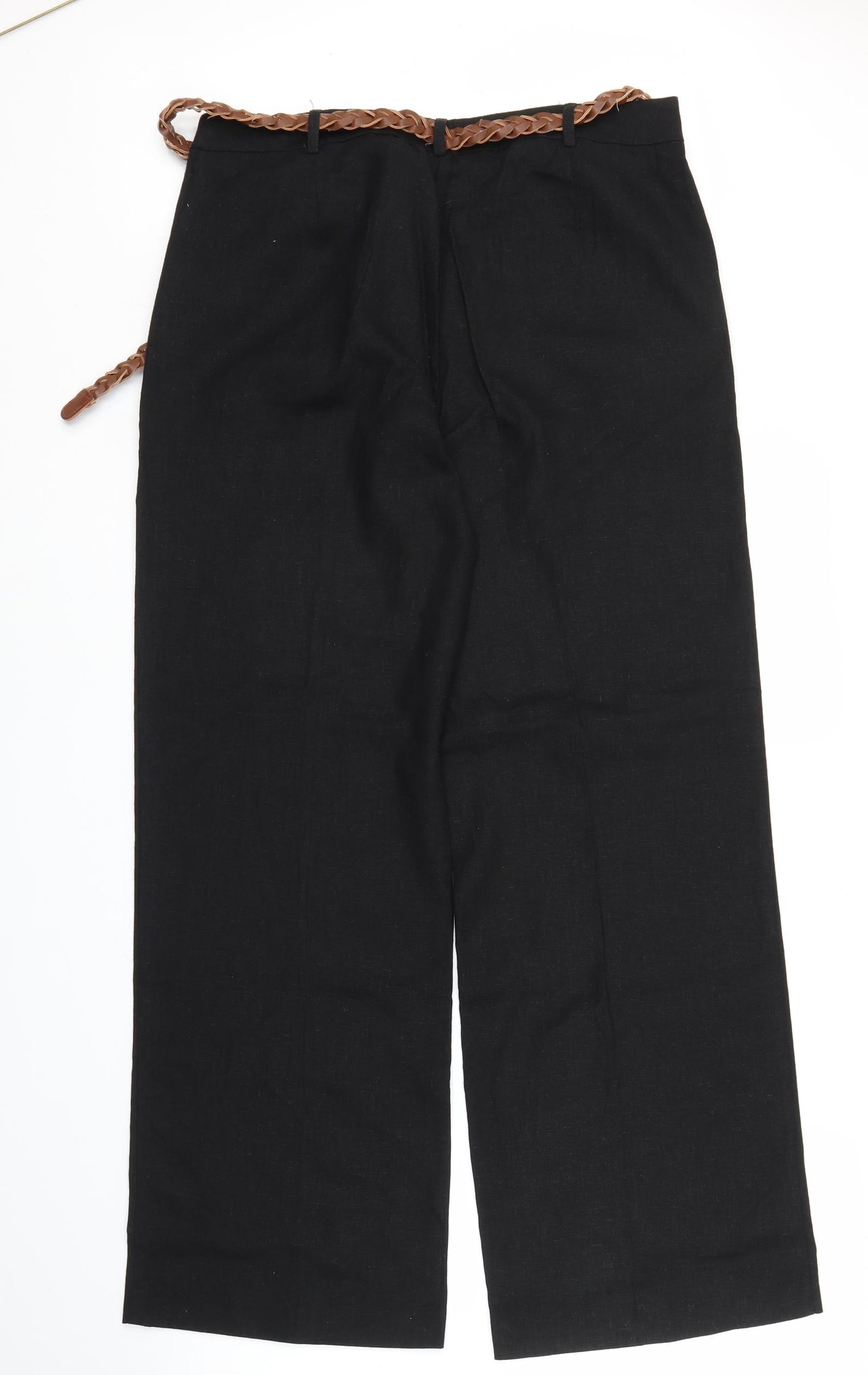 New Look Womens Black   Trousers  Size 14 L30 in