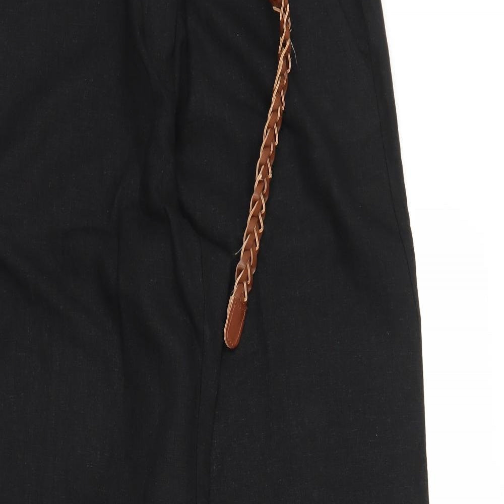 New Look Womens Black   Trousers  Size 14 L30 in