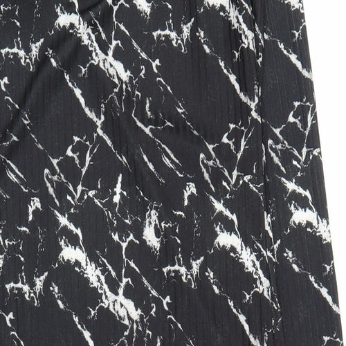 Vivichi Womens Black Tie Dye  A-Line  Size M