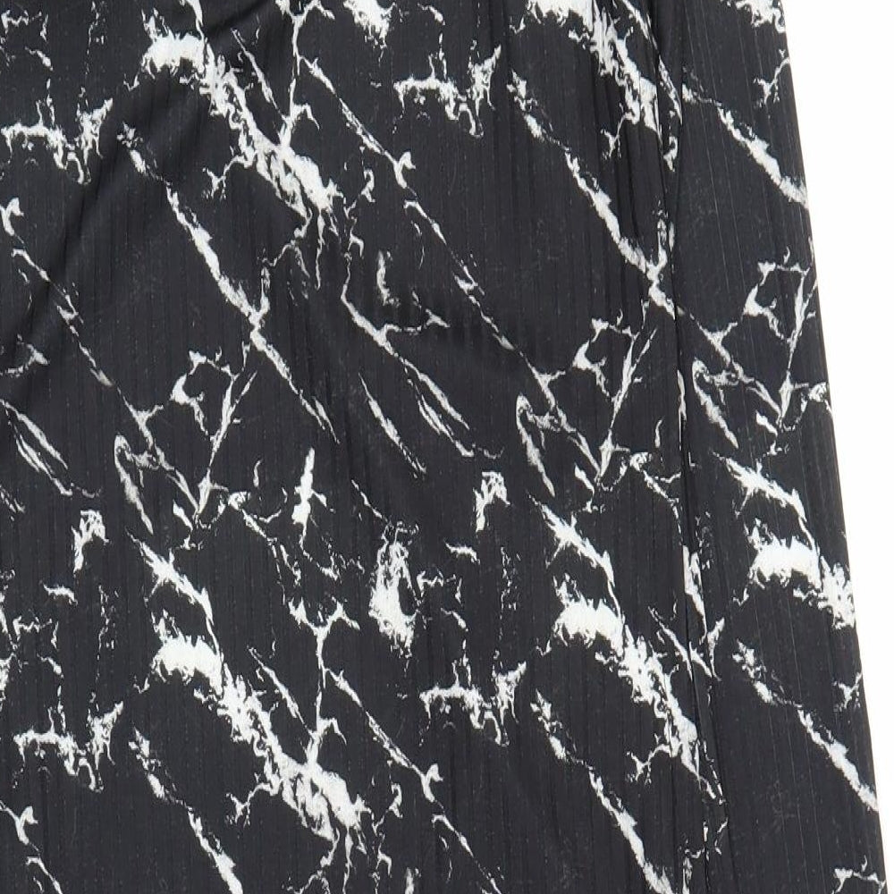 Vivichi Womens Black Tie Dye  A-Line  Size M