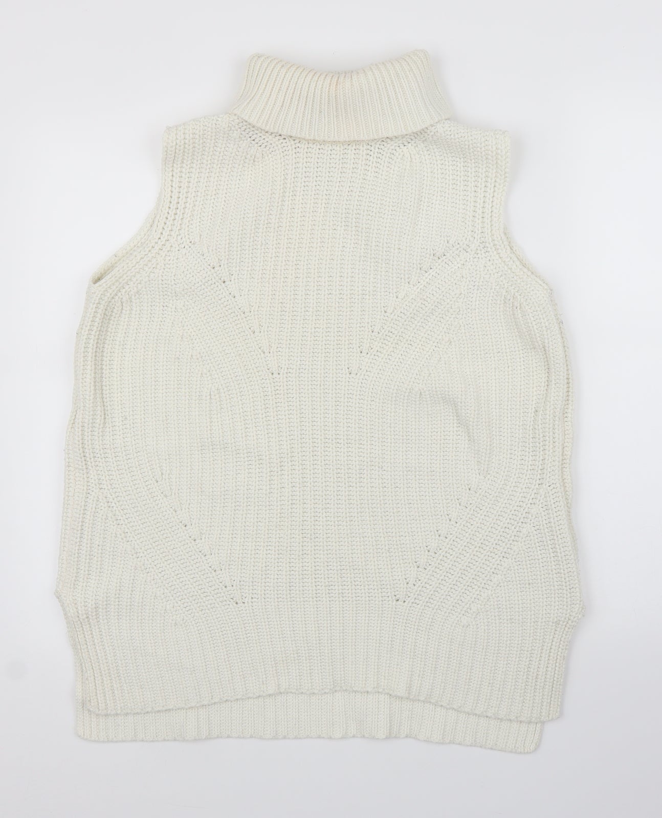 Warehouse Womens Ivory   Pullover Jumper Size 14