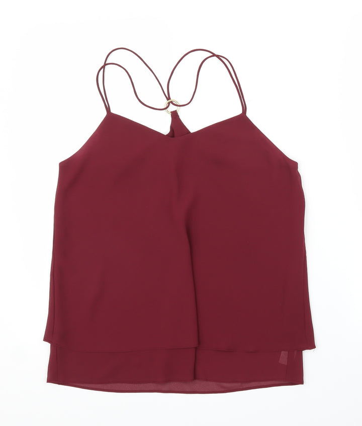New Look Womens Purple   Basic Blouse Size 10