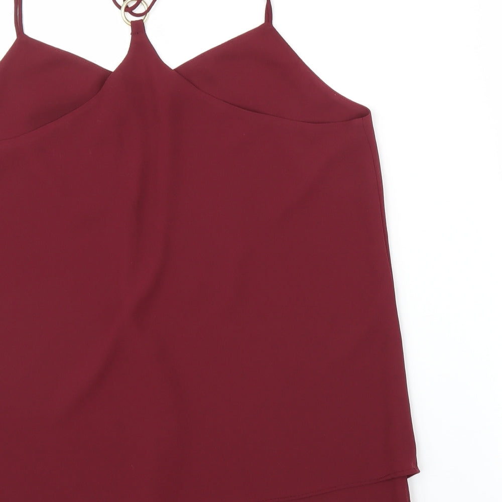 New Look Womens Purple   Basic Blouse Size 10
