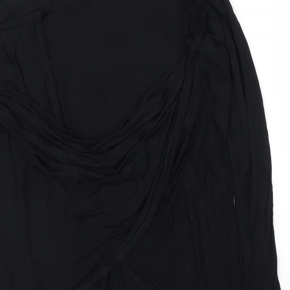 Missguided Womens Black   Basic Blouse Size M