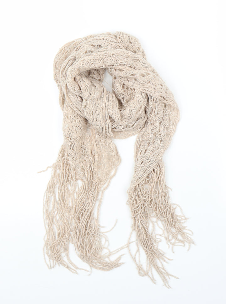 Preworn Unisex Beige    Scarf