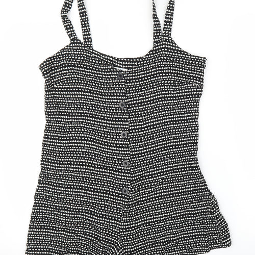 Primark Womens Black   Romper One-Piece Size 8