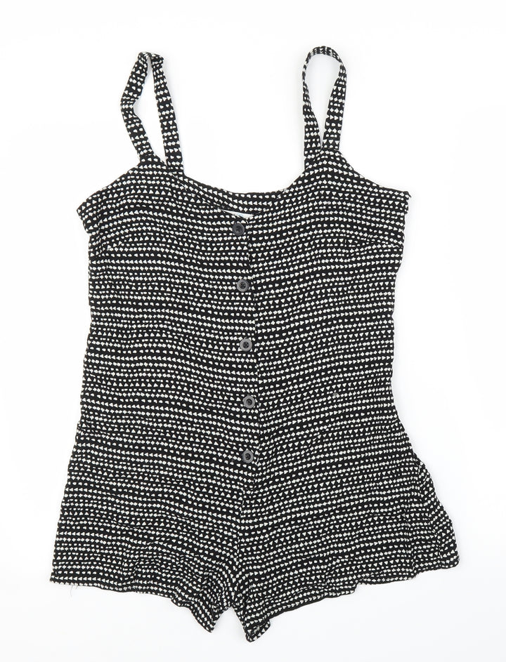 Primark Womens Black   Romper One-Piece Size 8