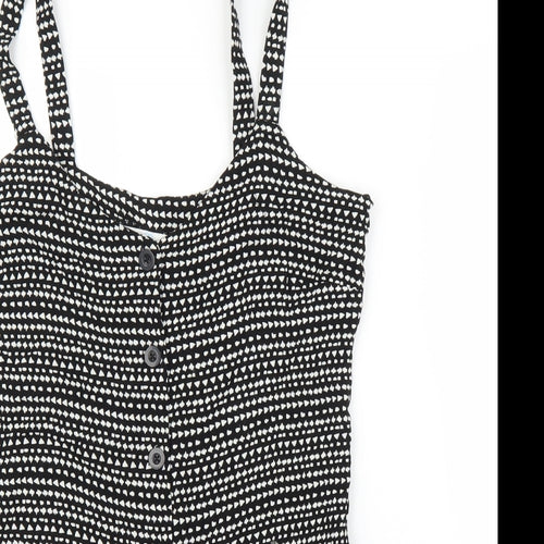 Primark Womens Black   Romper One-Piece Size 8