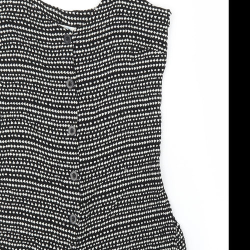Primark Womens Black   Romper One-Piece Size 8