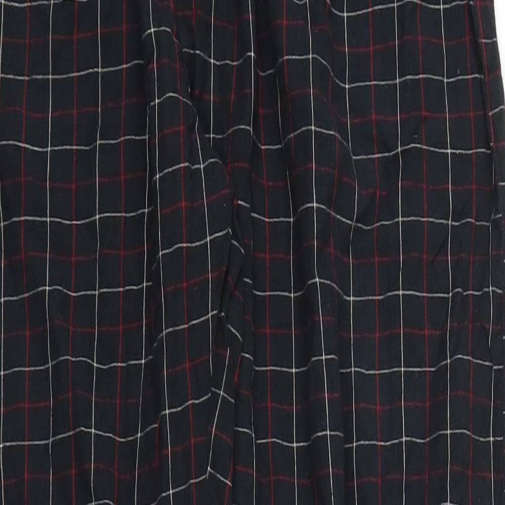 French Connection Mens Black Check   Pyjama Pants Size L