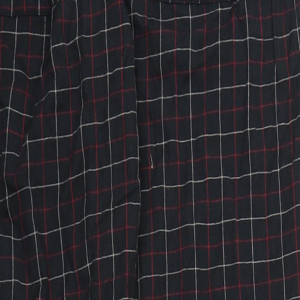 French Connection Mens Black Check   Pyjama Pants Size L