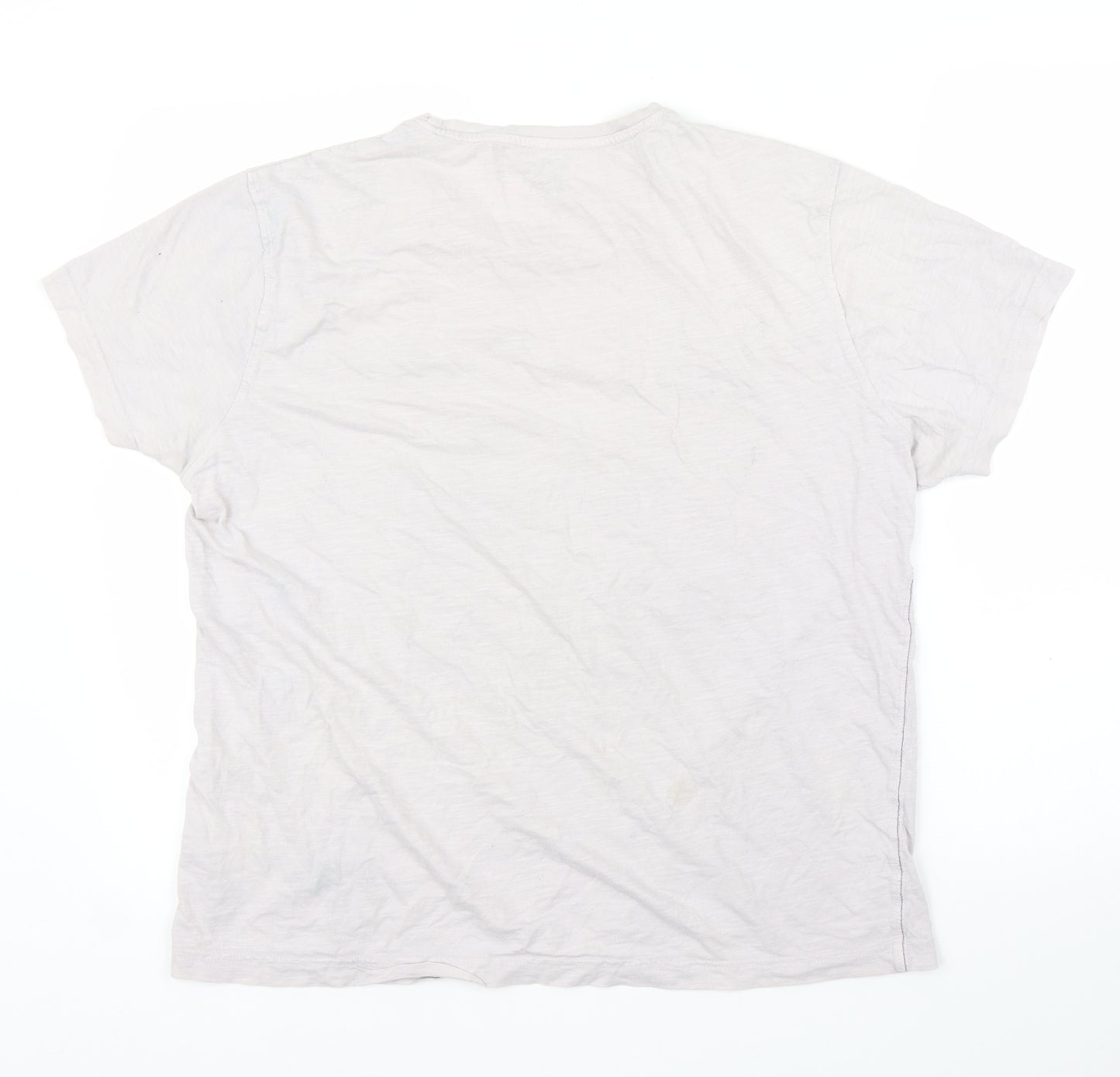 Peacocks Mens Purple    T-Shirt Size L