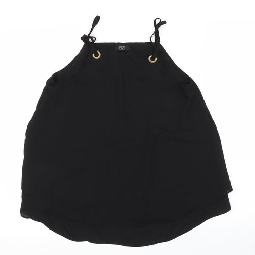 F&F Womens Black   Basic Blouse Size 8