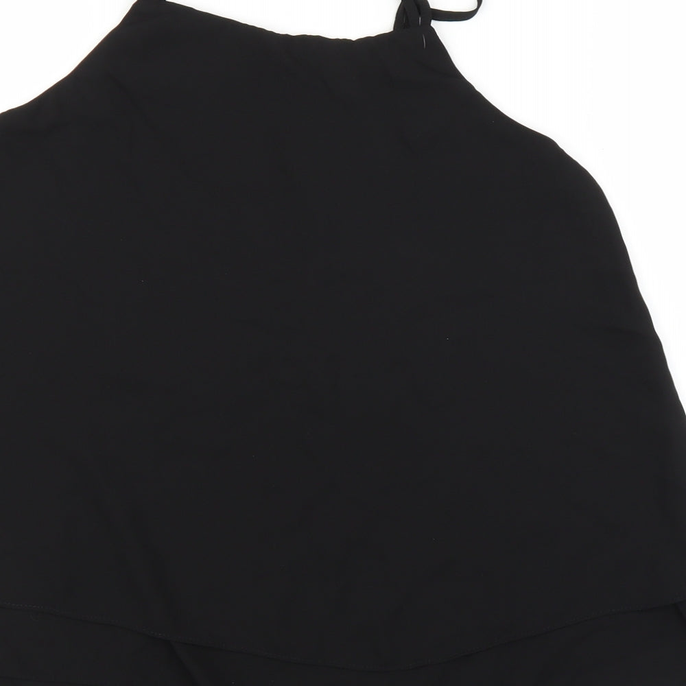 F&F Womens Black   Basic Blouse Size 8
