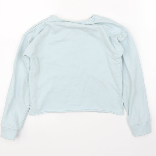Matalan Girls Blue   Pullover Jumper Size 10 Years