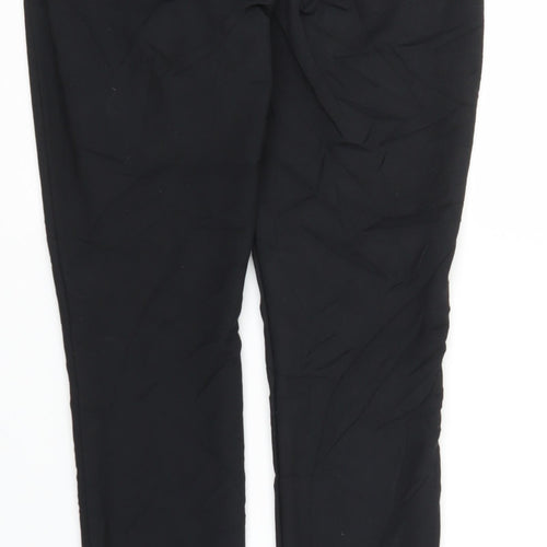 NEXT Womens Black   Carrot Trousers Size 8 L28 in