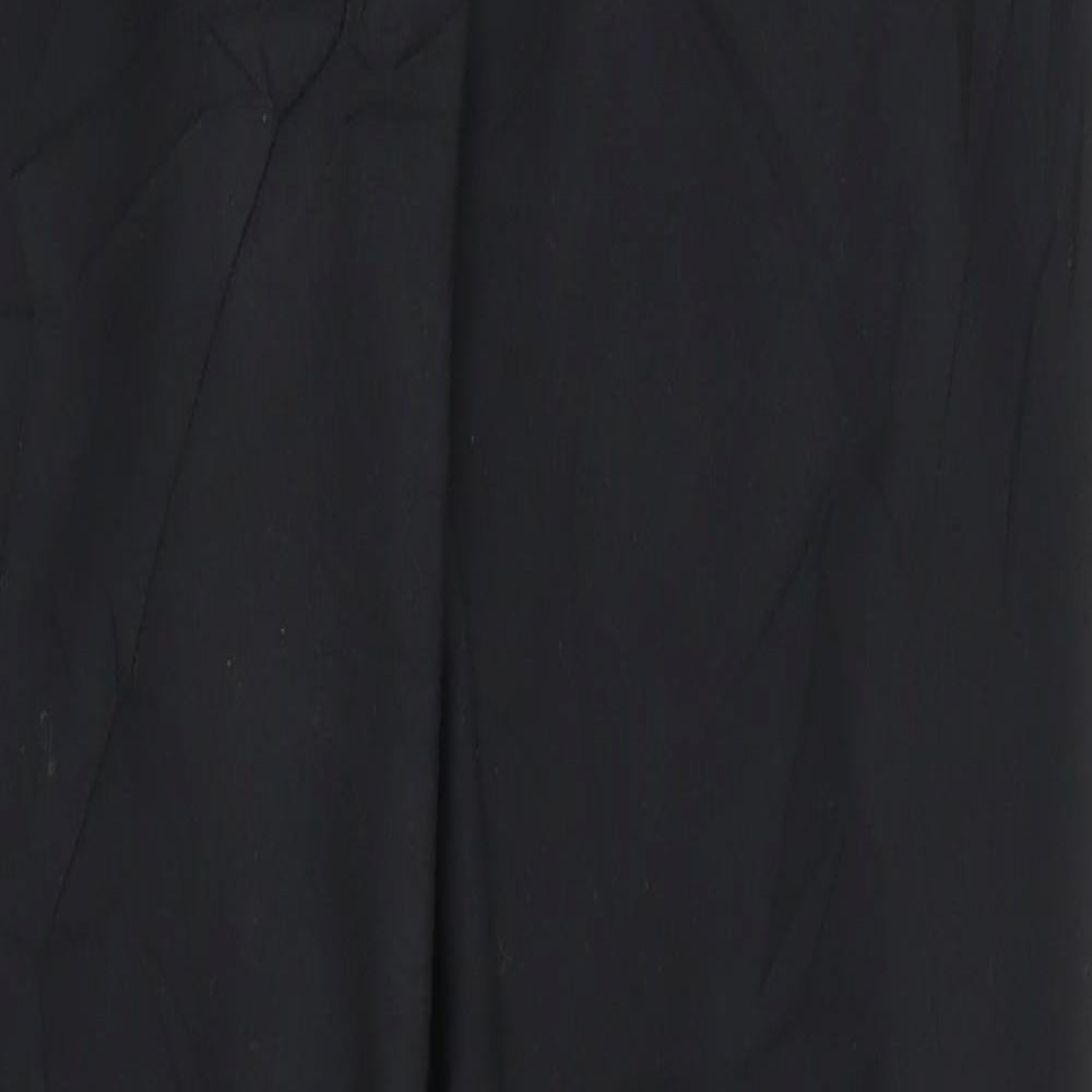 NEXT Womens Black   Carrot Trousers Size 8 L28 in