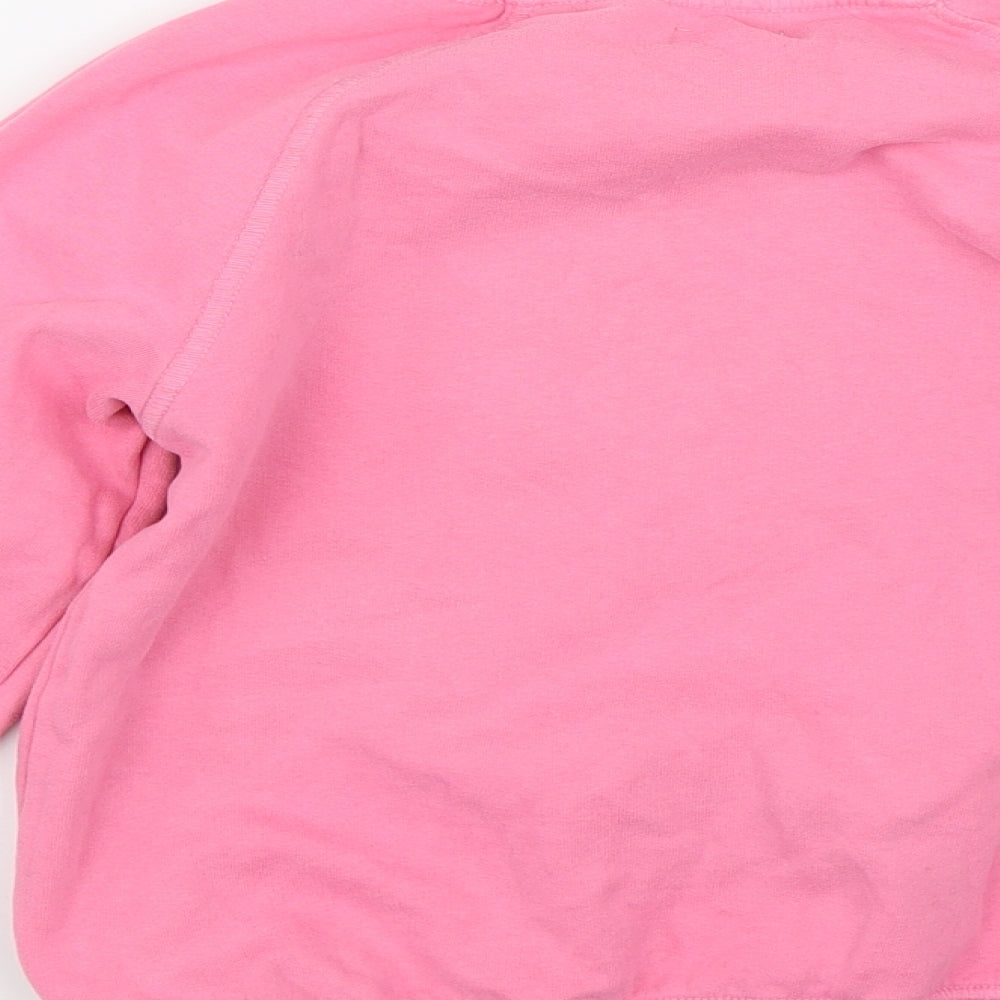 NEXT Girls Pink   Pullover Sweatshirt Size 8 Years