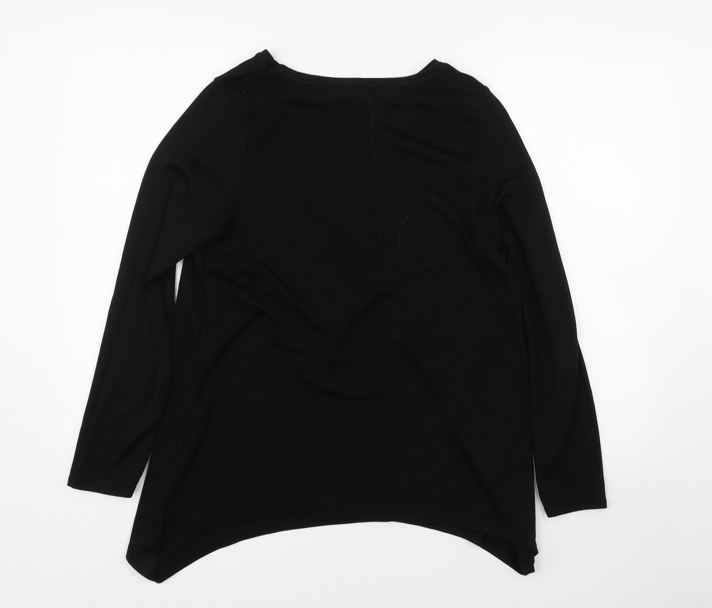 George Womens Black   Basic T-Shirt Size 6