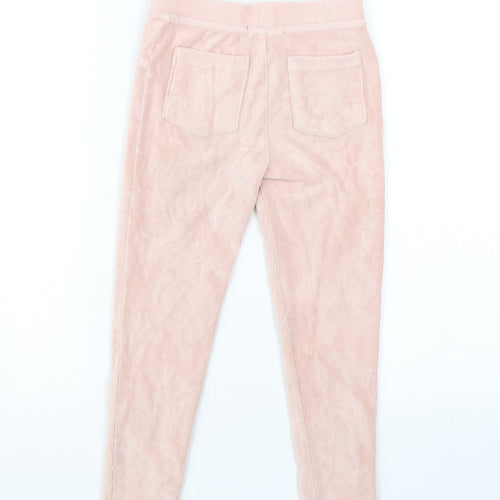 Primark Girls Pink  Corduroy Jogger Trousers Size 5-6 Years