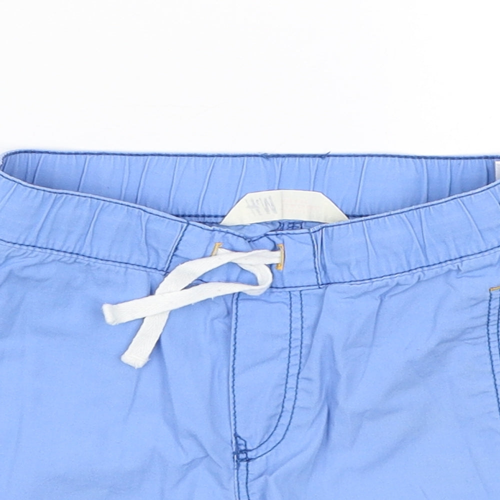 H&M Boys Blue   Chino Shorts Size 2-3 Years - Summer