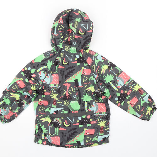 TU Boys Multicoloured Animal Print  Rain Coat Coat Size 3-4 Years  - Dinosaurs