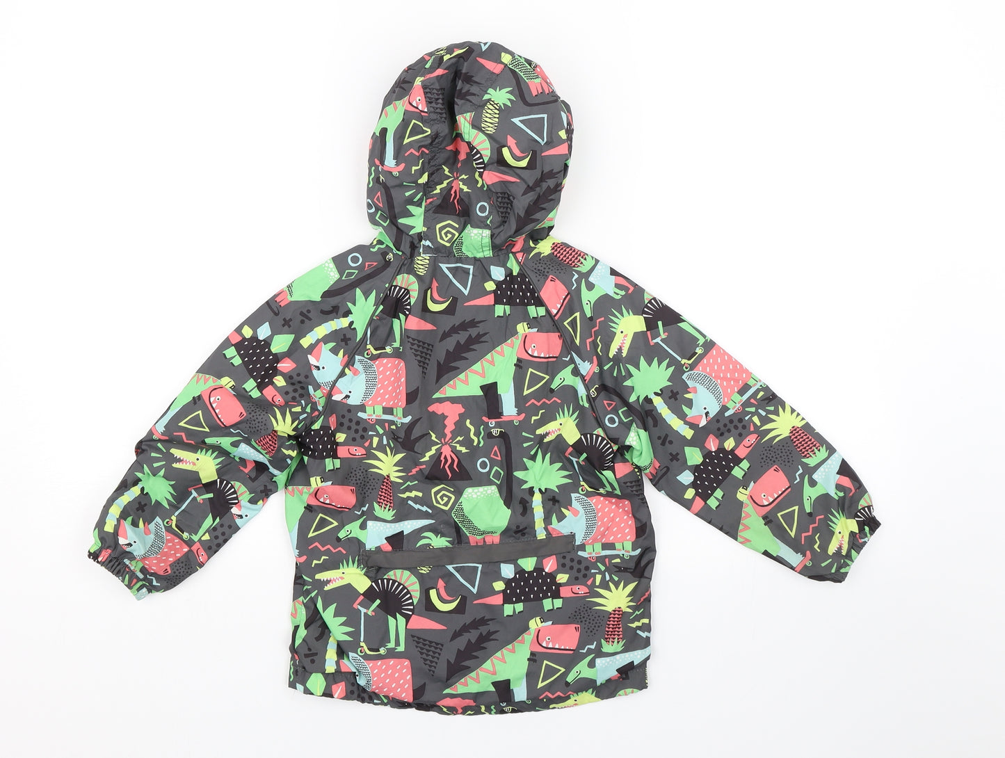 TU Boys Multicoloured Animal Print  Rain Coat Coat Size 3-4 Years  - Dinosaurs