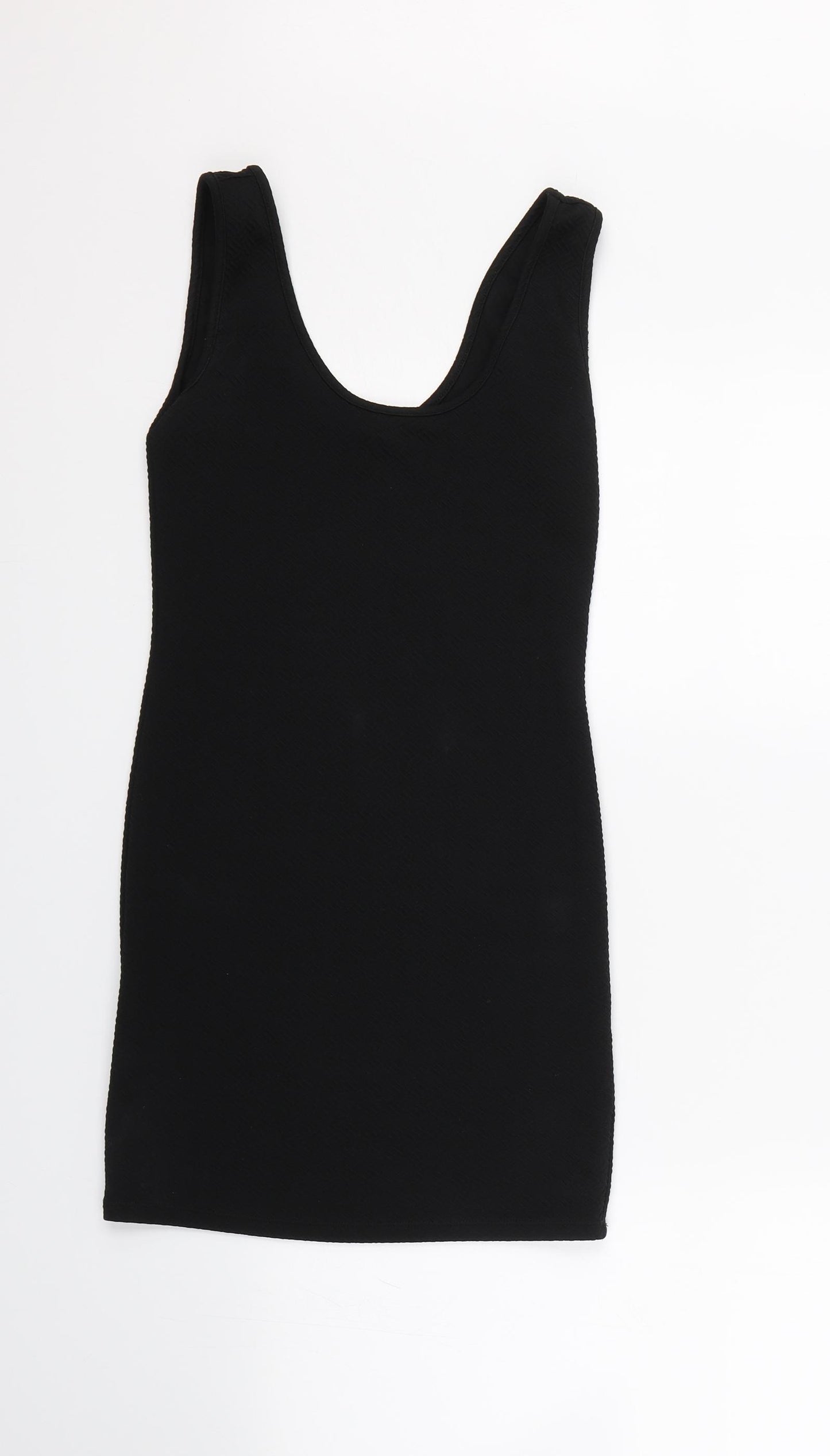 FOREVER 21 Womens Black Striped  Bodycon  Size S