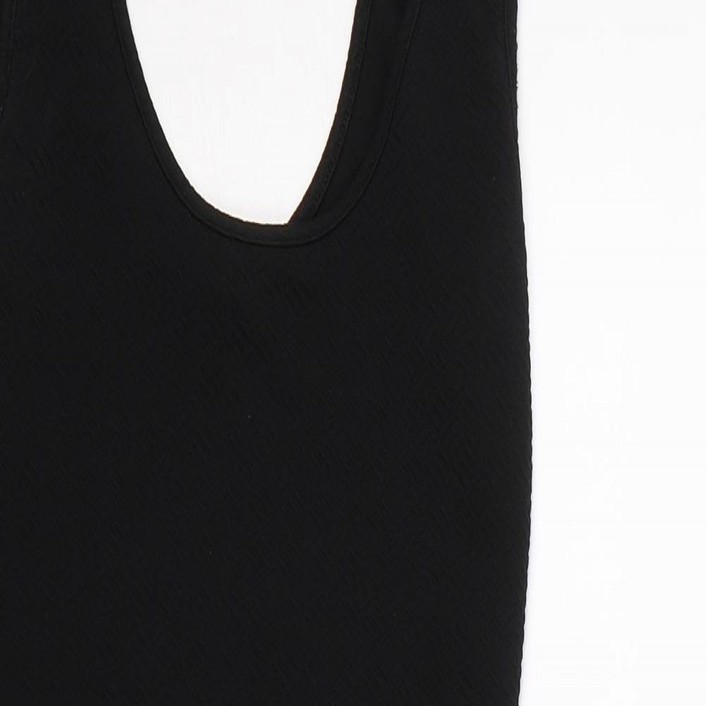 FOREVER 21 Womens Black Striped  Bodycon  Size S