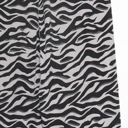 George Girls Grey Animal Print  Sweatpants Trousers Size 13-14 Years