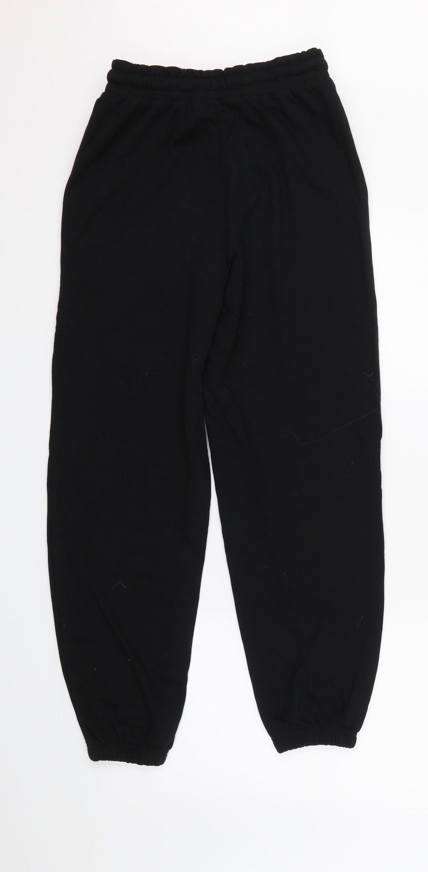 George Girls Black   Jogger Trousers Size 13-14 Years - Elasticated Waist
