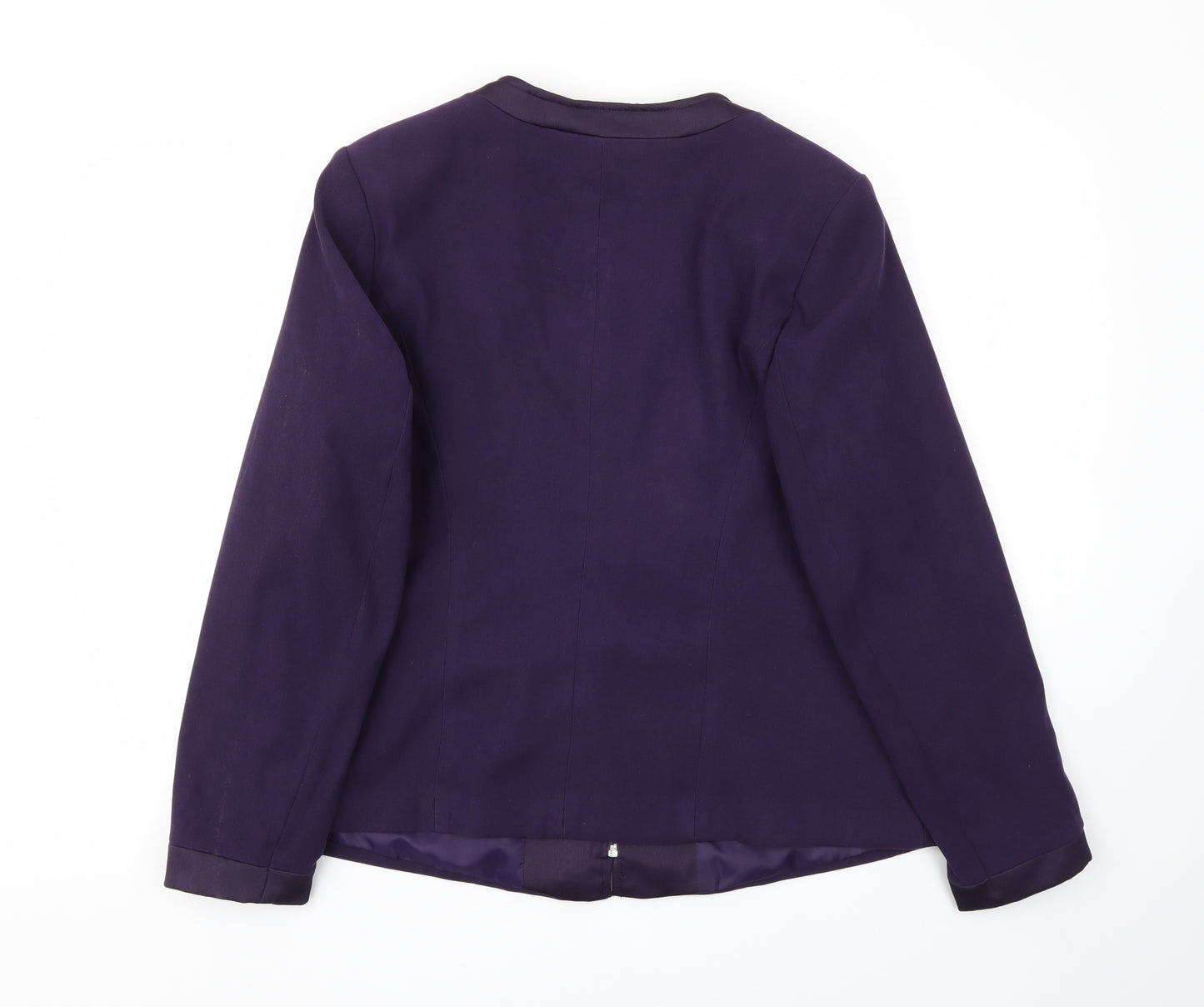 Bonmarché Womens Purple   Jacket Blazer Size 18
