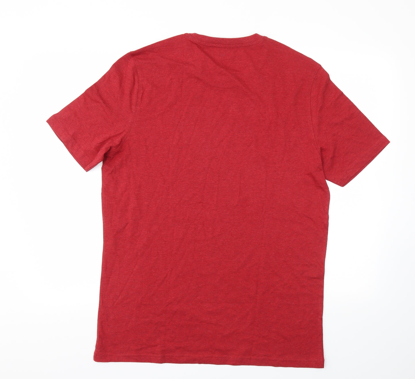 M&S Mens Red    T-Shirt Size L
