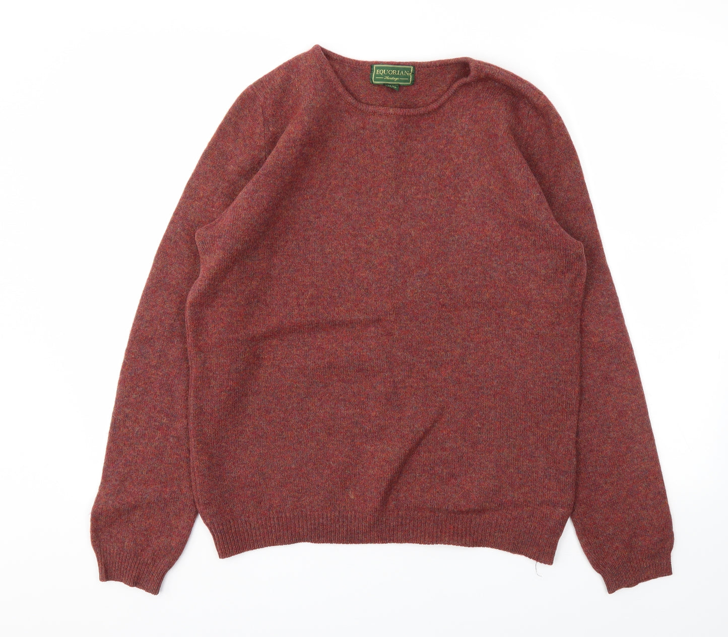 Equorian Mens Red   Pullover Sweatshirt Size M