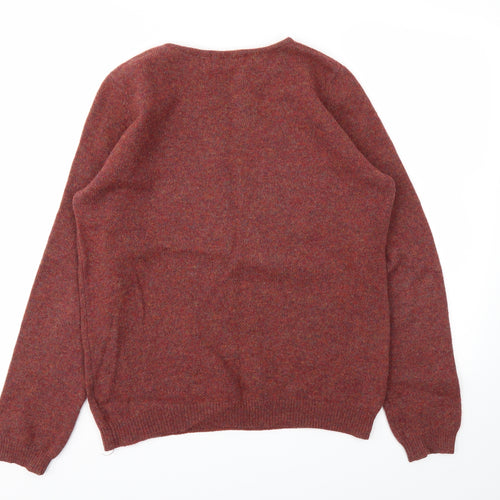 Equorian Mens Red   Pullover Sweatshirt Size M