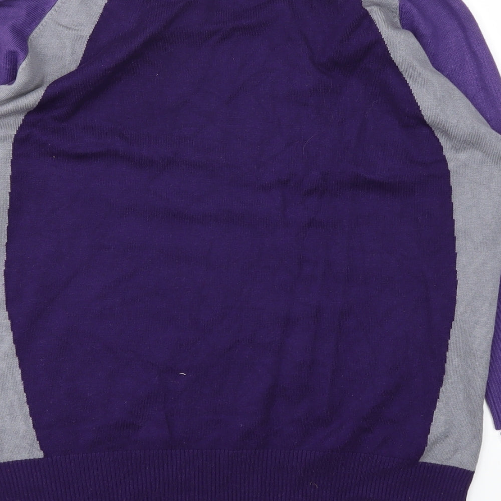 Preworn Womens Purple   Pullover Jumper Size M