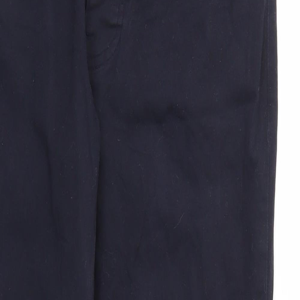 H&M Womens Blue   Trousers  Size 12 L30 in