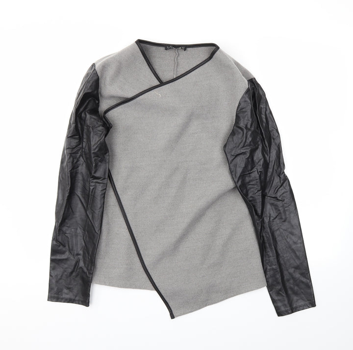 Quiz Womens Grey   Jacket  Size 10