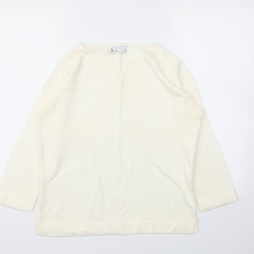 BHS Womens Ivory   Pullover Jumper Size 14