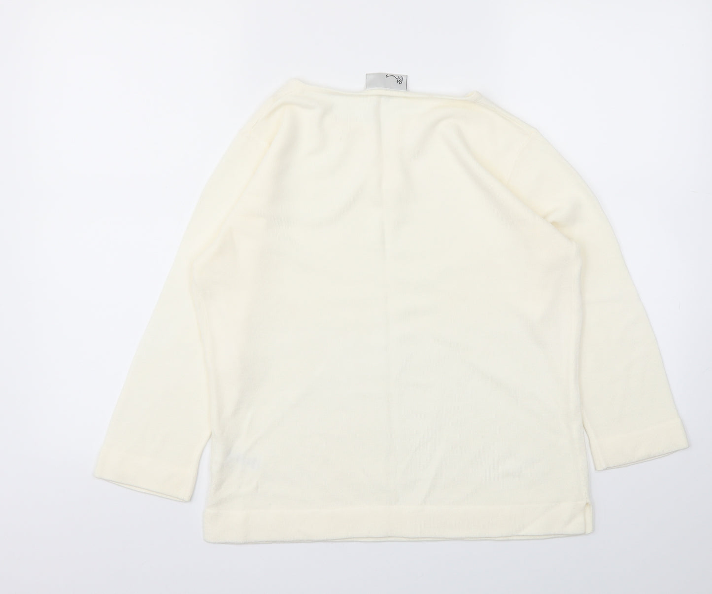 BHS Womens Ivory   Pullover Jumper Size 14
