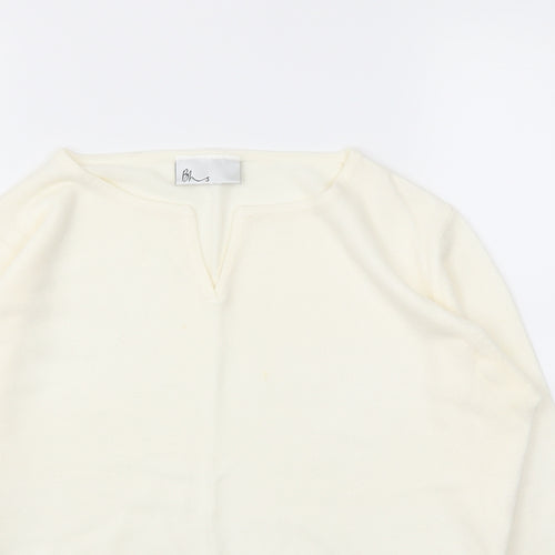 BHS Womens Ivory   Pullover Jumper Size 14