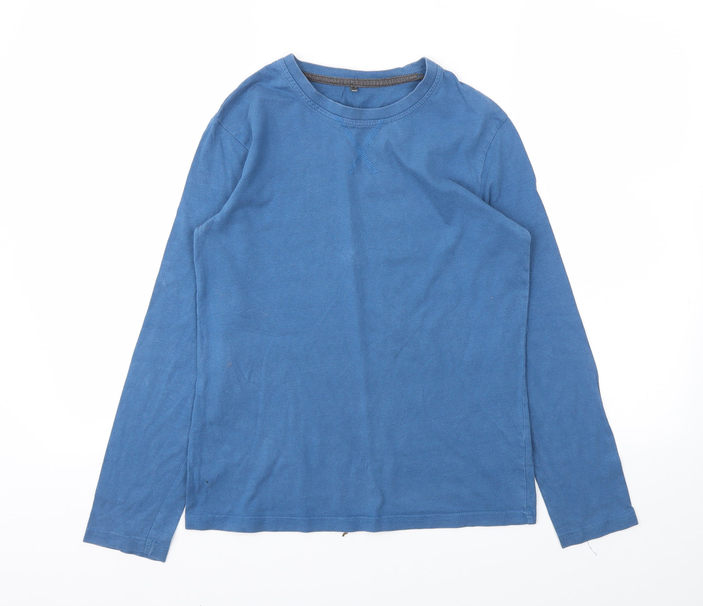 George Girls Blue   Basic T-Shirt Size 12-13 Years