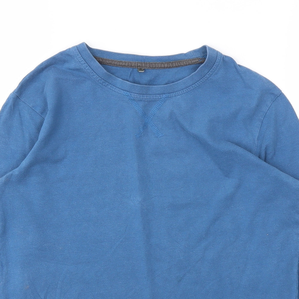 George Girls Blue   Basic T-Shirt Size 12-13 Years